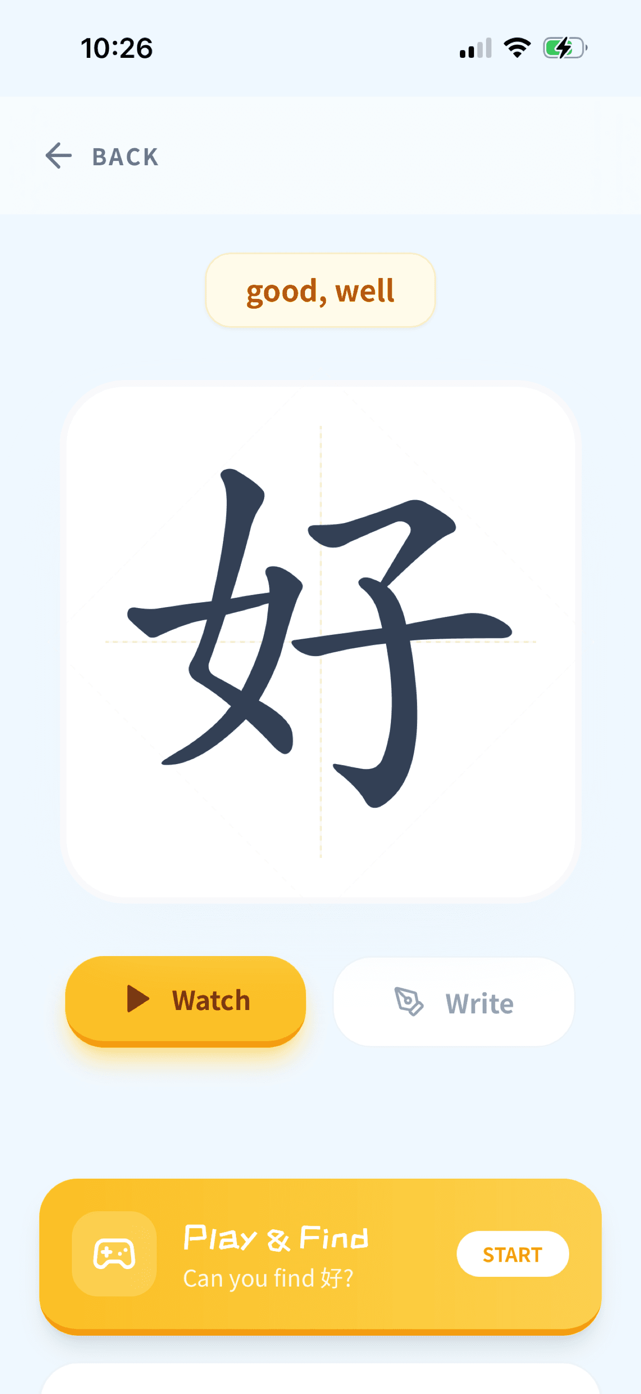 Learn Characters